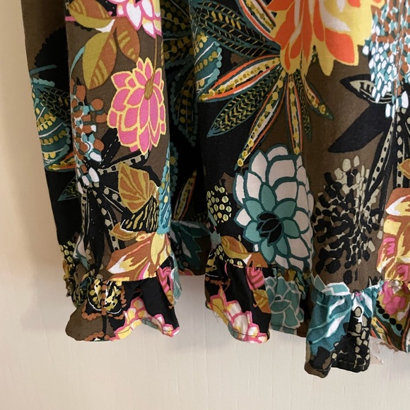 LOFT FLORAL DRESS SZ S PETITE - Picture 4 of 8